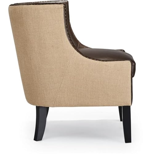 Sillón peluche Marrón miniatura 4