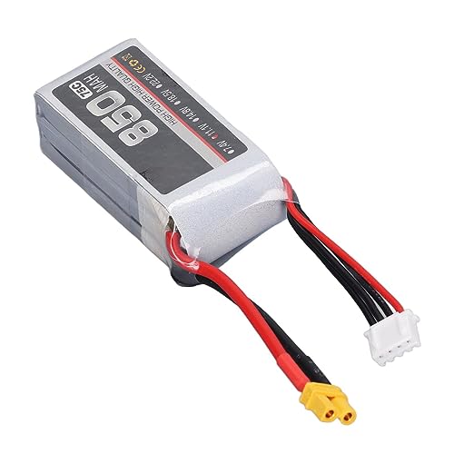 Fussbudget Bateria Aeromodel, 850mAh 75C baterias de alto lipo pacote de bateria de íons de lítio co