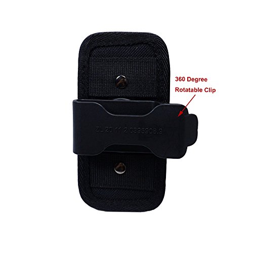 Flashlight Holster Minchen Flashlight Pouch Holder With 360 Degree Rotatable Clip For Duty Belt #TOP2