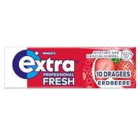 Extra Professional Fresh Erdbeere Kaugummi Zuckerfrei 30x10 Dragees – Ansicht 2