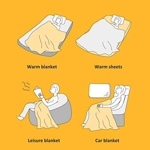 L-Elegant Fluffy Throw Blankets Cotton Hypoallergenic,Throw Blankets Multifunctional Wearable For Nap,Bed Blanket Soft Flannel Warm Durable-Lattice 150X200Cm(59X78In) #TOP6