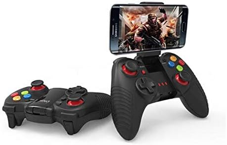 Ipega PG-9067 Dark Knight Wireless Bluetooth Controller with a smartphone mounted