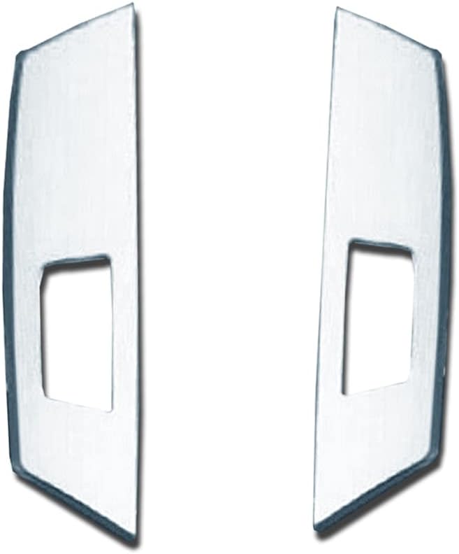 SET OF 2 MIRROR POLISHED FORSIDE WING MIRRORS STAINLESS STEEL COVERS DECOARTIONS FOR TRUCK V O L V O - FH 4 2013+