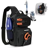 KastKing BlowBak Tactical Sling Tackle Bag-Lightweight Fishing Backpack Storge Fishing Gear and Equipment,Gift for Men