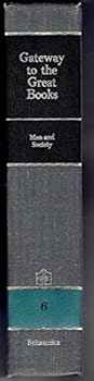 Hardcover Gateway to Great Books, #6 Man and Society Book