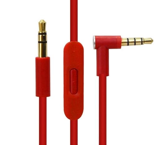 Coyktonty Beats Solo3.0 Solo2.0 �w�b�h�z���p 3.5mm �����P�[�u�� (���b�h) 2.0m