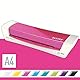 Leitz A4 Laminiergerät, Für 80 bis 125 mic Laminierfolien, inkl. Laminierhüllen Starterkit, Ideal für den Einsatz im Home Office, kleinen Büros & Schule, Pink, iLAM, WOW, 73680023