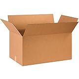 BOX USA 28x16x14 Corrugated Boxes, Large, 28L x 16W x 14H, Pack of 15 | Shipping, Packaging, Moving, Storage Box for Home or Business, Strong...