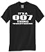 007 "THING" BLACK T SHIRT