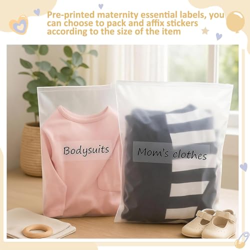 Honoson 30 Pcs Maternity Organizing Pouches