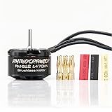 RhinoCrawler Crawler 3524 Outrunner Brushless Motor for 1/10 1/12 AM32 ESC40A RC Crawler Car Axial SCX10 Traxxas TRX-4 TRX-6 Tamiya (RM-S12 1470KV Motor)