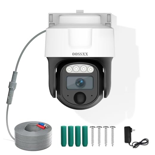 OOSSXX 4K Ultra HD Surveillance Camera