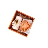 Hecho en España Pack bautismal (velón, concha y pañuelo bautismal) (oro)