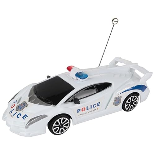 Carrinho de Controle Remoto Polícia 3 Funções Esportivo Brinquedo Escala 1:24 Linha Premium M5 Armar