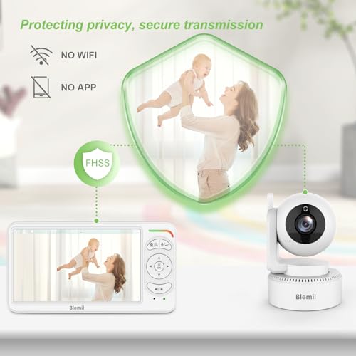 Variante de Blemil camara vigilancia bebe 6 pulgadas IPS