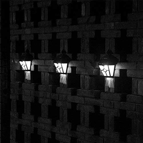 Mobestech lampada da parete solare retro lampada