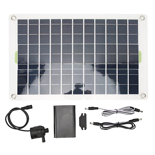 Aramox - Kit De Bomba De Agua Con Panel Solar, 12 V, 19 W, 4 Db, Bajo Ruido, De Silicio Monocristalino, Alimentado Por Energía Solar, Bomba Generadora De Fuente De Agua Para El 100w Aramox - Kit De Bomba De Agua Con Panel Solar, 12 V, 19 W, 4 Db, Bajo Ruido, De Silicio Monocristalino, Alimentado Por Energía Solar, Bomba Generadora De Fuente De Agua Para El 100w
