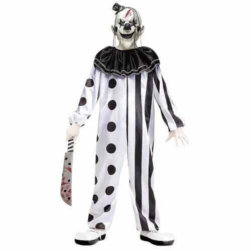 Fun World Boys Killer Clown Costume Large