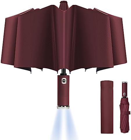 Vicloon automatyczny parasol, składany parasol,podróżny parasol, Teflon Coating, odporny na burzę, wzmocnione wiatroszczelne parasole ochroną UV