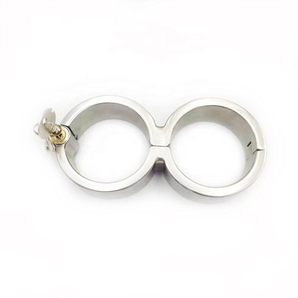 Stainless Steel Figure 8 Cuffs (Large)