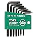 Wiha 36392 L-Wrench Set, Torx, Short Arm, 7 Piece