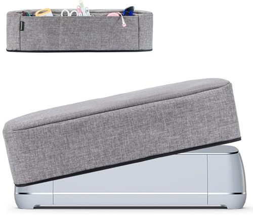 Image of TRO&HOM Dust Cover Compatible with Cricut Maker 4, Explore 4,Cricut Maker 3,Cricut Maker, Explore 3, Explore Air 2, Machine Cover with Pockets for Cricut Accessories Suppliers Tools