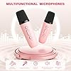 Mini Karaoke Machine with 2 Wireless Microphones, 2025 TOP Kids Portable Bluetooth Karaoke Machine for 3, 4, 5, 6, 7, 8, 9,10,11,12+Year Old, Christmas Birthday Gifts for Girls Boys Adults Home Party #1