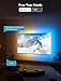 Govee TV LED Backlight, RGBIC Smart LED Strip Lights for 55-65 Inch TVs, Bluetooth and Wi-Fi APP Control, Works with Alexa & Google Assistant, Music Sync, 99+ Scene Modes, Adapter