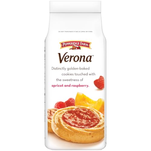 Image of Pepperidge Farm Verona Apricot Raspberry Thumbprint Cookies, 6.75 oz. Bag (Pack of 2)