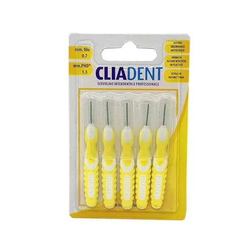 Budetta Farma Cliadent - Scovolino Interdentale Filo 0.7mm PHD1.3mm, 5 scovolini