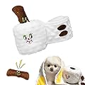 BEE&FLOWER Intelligence toy for dogs, sniffing toy, toilet paper design, interactive plush dog toy, squeaky snuff tobacco for food searching, instinct training