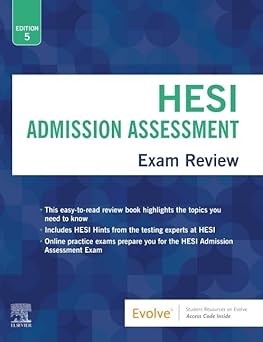 Admission Assessment Exam Review:  5ed
