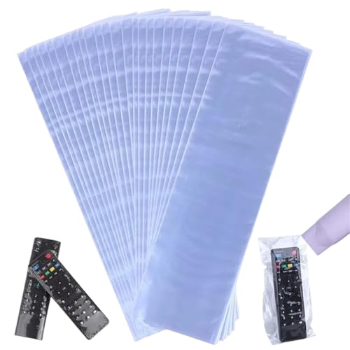 YOFDAL 40 Piezas Funda Mando TV,Tamaño Universal,Contra la Suciedad y el Polvo,Funda Protectora para Mando a Distancia,Funda para Mando a Distancia Ideal para Hoteles(8 * 25CM)