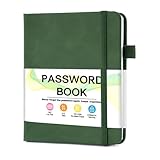 MOSA BEAR Password Keeper Book with Alphabetical Tabs，4.3