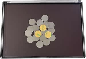 UDTIP Large Empty Magnetic Makeup Palette with Clear Cover
