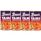 Bruce's Yams Sweet Potatoes in Syrup 15oz Cans (4 Pack)