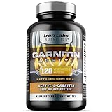 Acetyl L Carnitin Kapseln - 2000mg Acetyl-L-Carnitin x 30 Portionen - Carnitin plus 6 hochdosierte Nährstoffe (120 vegetarische Kapseln)