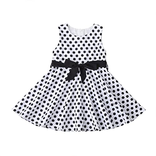 Image of Baby- Girl's Kid's Birthday Dress Princess Frock&Gown Color White with Red Dot R J 145 Kidswear