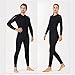 Wetsuit 3 Mm - All-in-one Wetsuit Premium Neoprene High Stretch For Men And Women/442 (Color : Man black, Size : L)