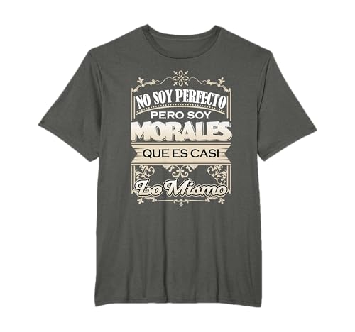 Camiseta de Hombre Apellido Morales Apellido Regalo Morales Camiseta