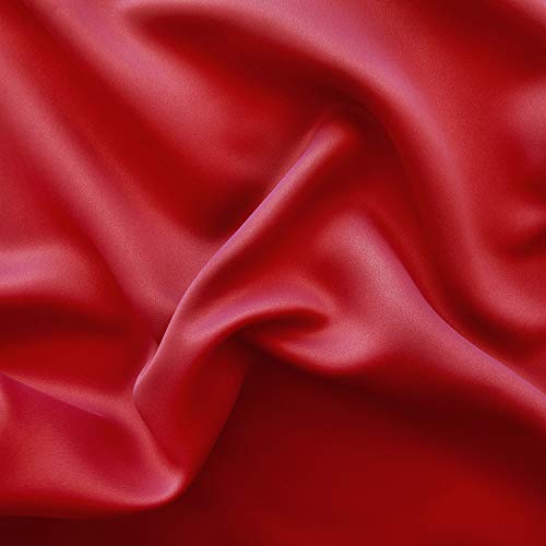 Image of DWCN Red Curtains for Bedroom Living Room 52 x 84 Inch 2 Christmas Panels