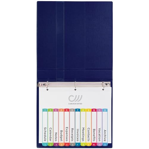 Avery 11843 12 Tab Dividers For 3 Ring Binders, Customizable Table Of Contents, Multicolor Tabs, 1 Set thumb #5