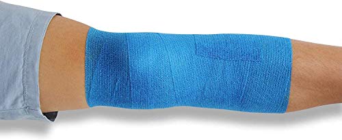 PintoMed - 2 x Neon Groen + 2 x Oranje + 2 x Blauw - Samenhangend Verband - Cohesive Bandage - 6 rollen x 10 cm x 4,5 m… - Image 8