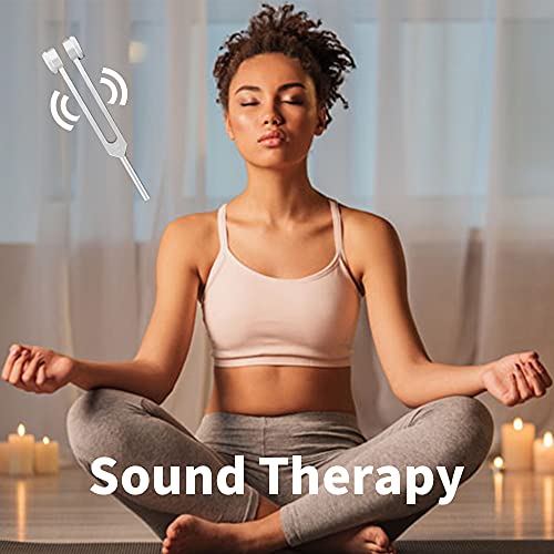 Om 136.1 Hz Tuning Forks For Healing Chakra Tuning Forks Weighted Angel Tuning Forks Medical Sonic Slider Tuning Fork 136.1Hz Frequency Generator For Healing Yoga #TOP7