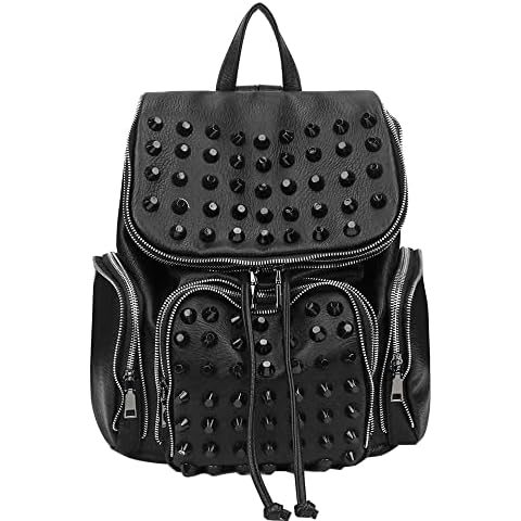 Downupdown Vegan Leather Studded Backpack Cover