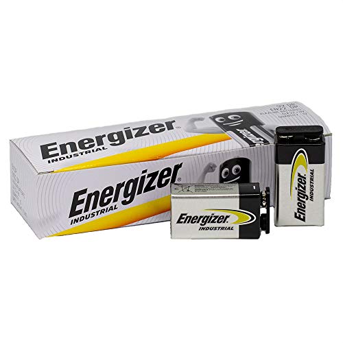 Energizer Battery EN22 Industrial 9 Volt Alkaline Pack of 12