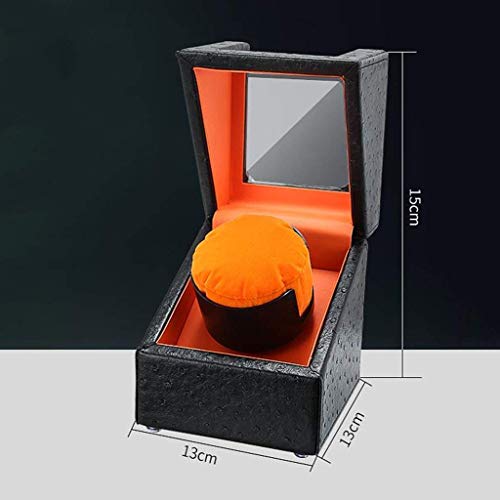 Caja de devanado automático para relojes mecánicos con base giratoria 4