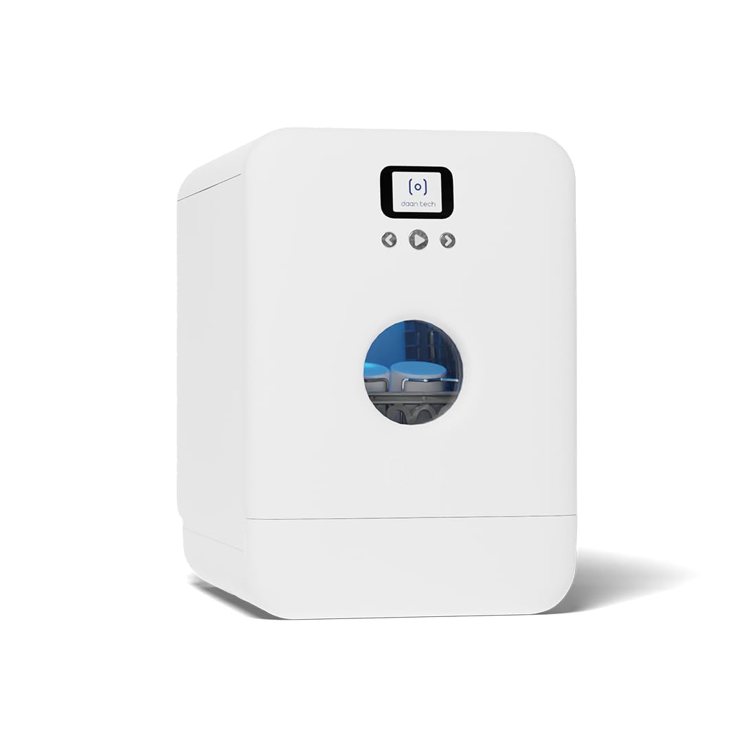 Lave-vaisselle compact Daan Tech Bob 3 couverts blanc pose libre - 8