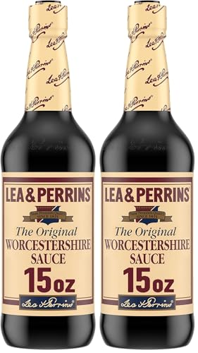 Image of Lea & Perrins The Original Worcestershire Sauce (15 fl oz Bottle) (Pack of 2)