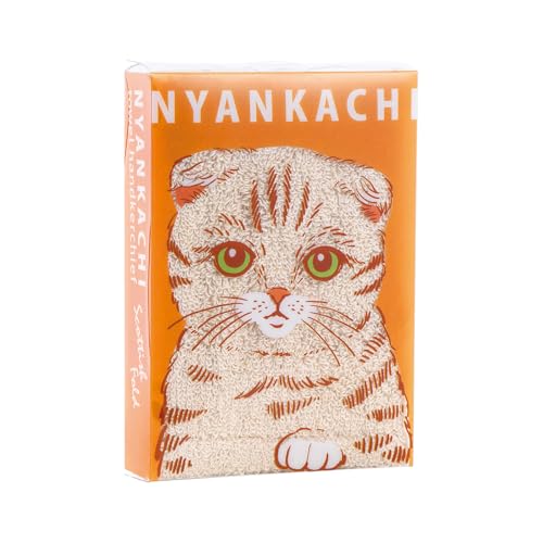 キャラッセルチョコレート＆タオルハンカチ（ネコ）